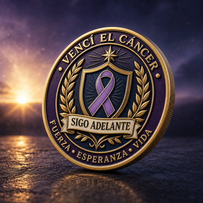 Moneda de Desafío Personalizada en Latón – Celebra Logros y Fechas Especiales (3mm)