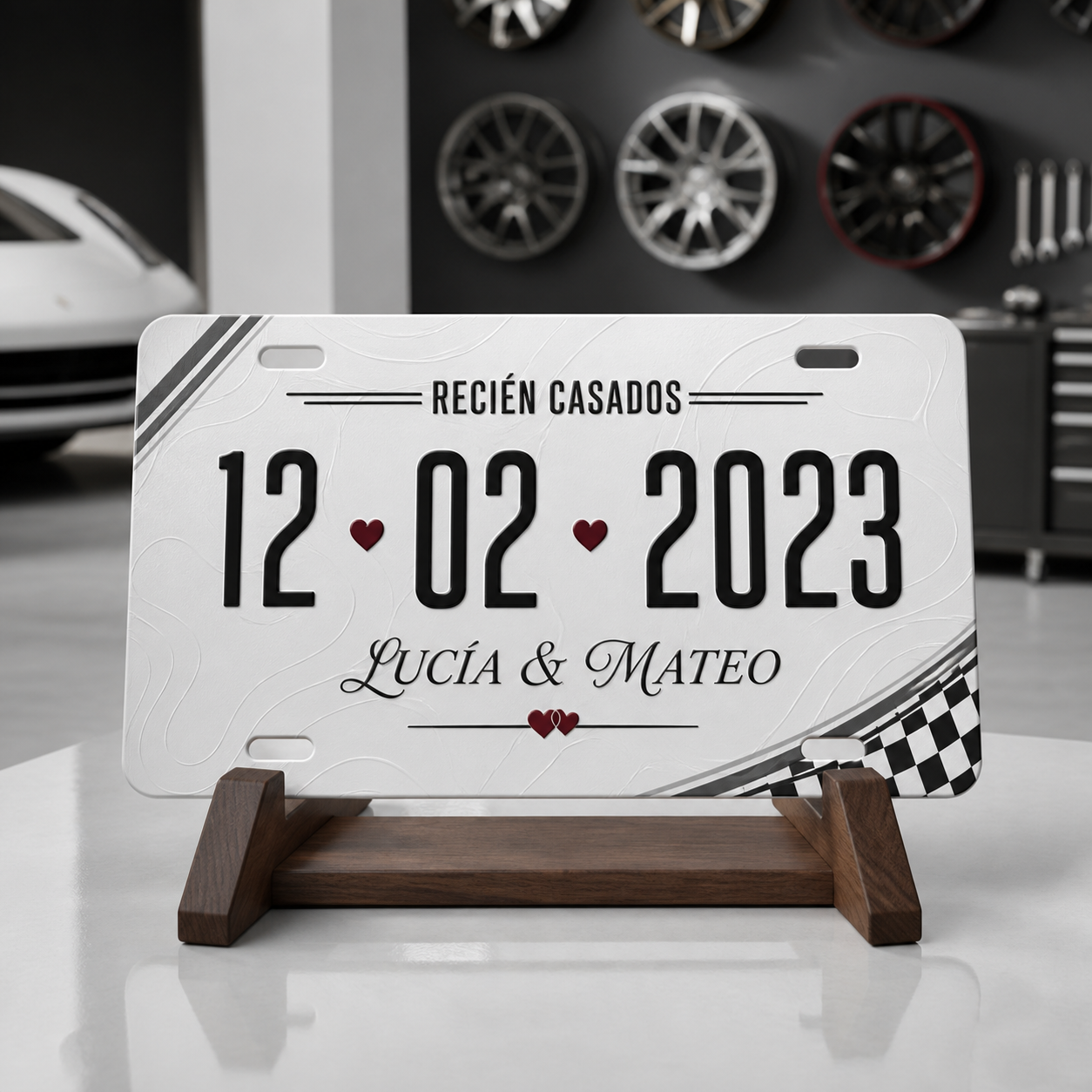 Placas Personalizados 30.5 × 15.2 cm