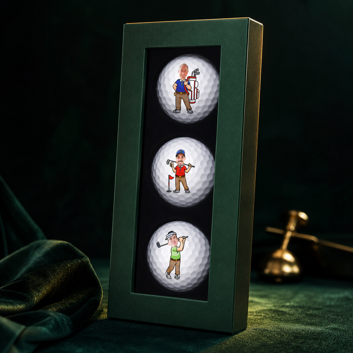 Pelotas de Golf Personalizadas con Foto, Logo o Mensaje – Impresión UV Premium