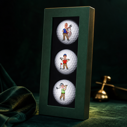 Pelotas de Golf Personalizadas con Foto, Logo o Mensaje – Impresión UV Premium