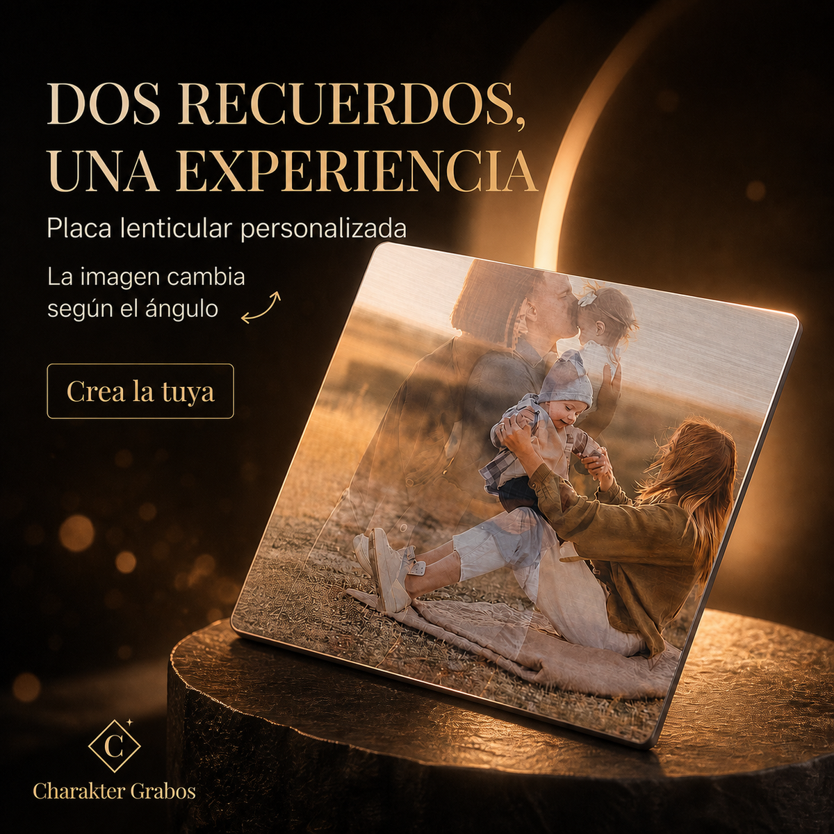 Cartas Lenticulares Personalizadas – La Imagen Cambia al Flexionarlas