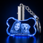 Cristal K9 Personalizados -LLavero en forma de hueso