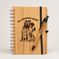 Libreta Personalizada de Madera con Foto y Nombre – Un Regalo Inolvidable