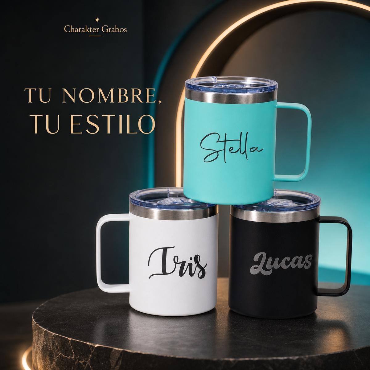 Hazlo Tuyo: Termos y Vasos Personalizados con Impresión UV
