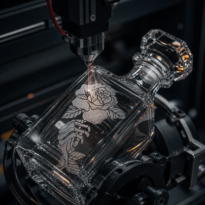 Whiskey Glass Personalizado con Grabado Láser